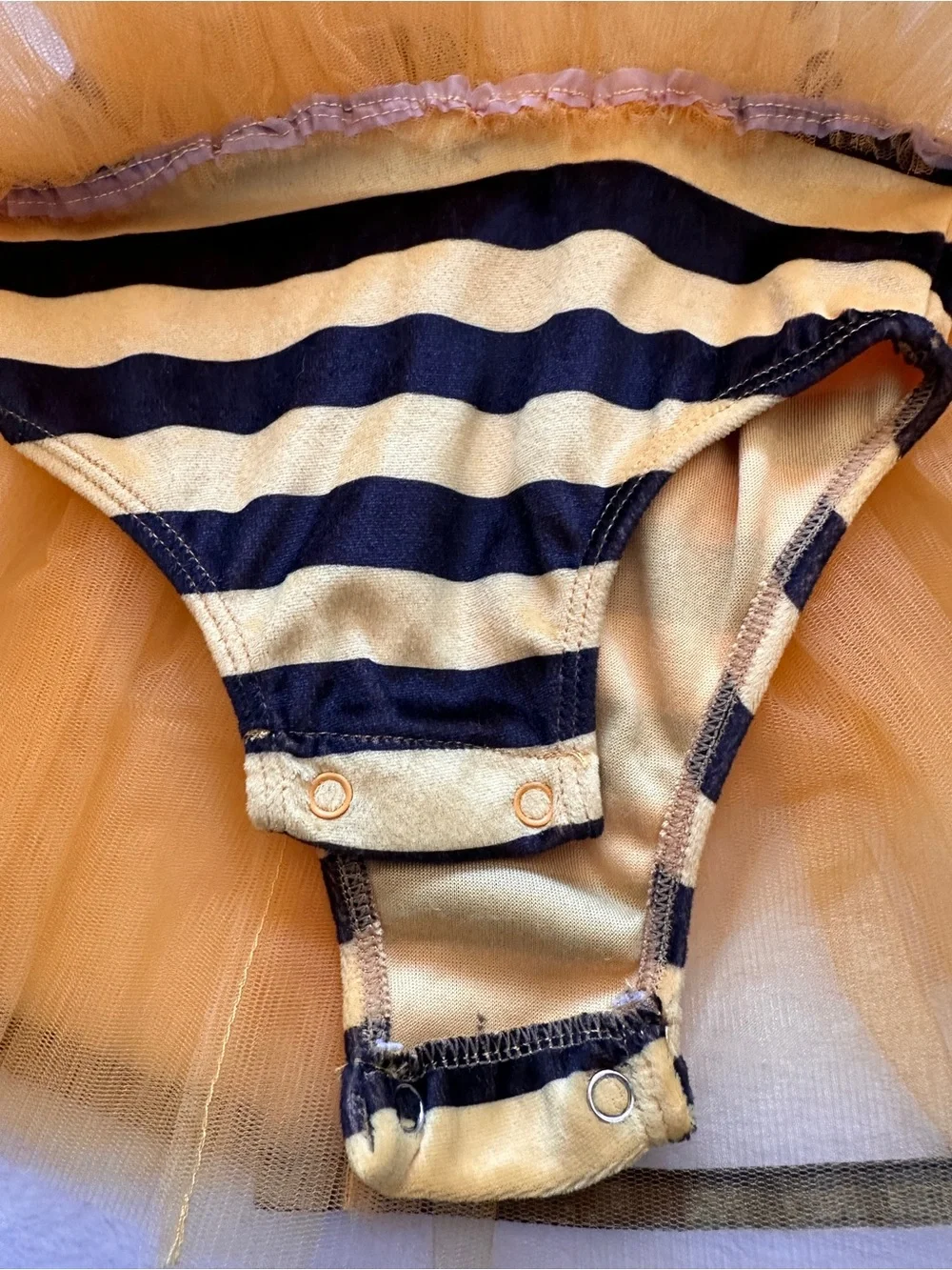 Gymboree Yellow and Black Bumble Bee Tutu Dress 12-18 months